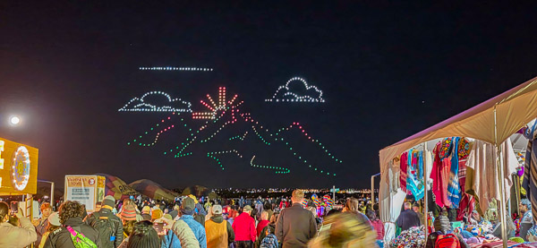 Albuquerque International Balloon Fiesta - drone show